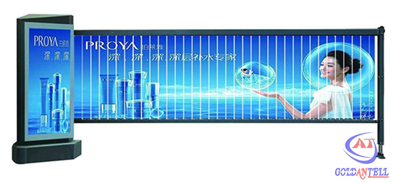 Remote Control Electronic Barrier Gates 1 - 4 Meter Length Barriers For Advertising