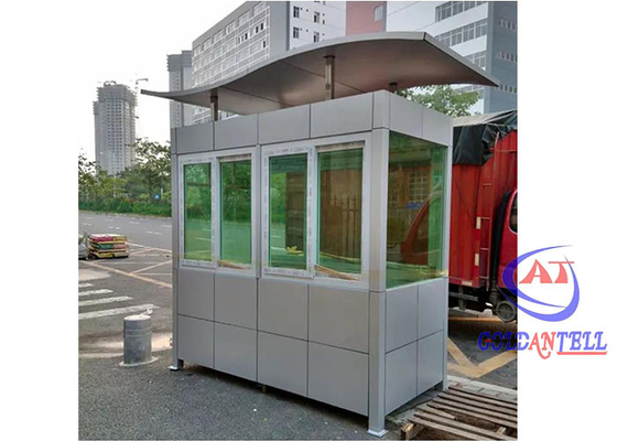 waterproof Prefabricated Security Guard Cabin Grade 8.3 Earthquake Resistance