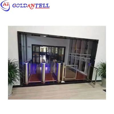 304/316 Stainless Steel Automatic Turnstile Gate For Indoor and Outdoor Access Control