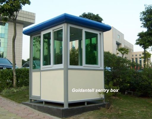 Customized Prefabricated Steel Frame sentry garden shed Easy Move