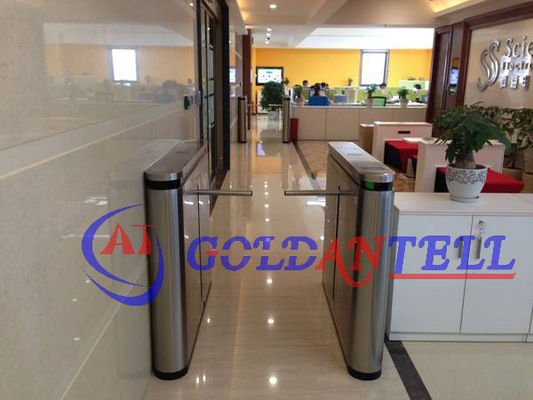 Automatic 2-Way High-Speed Flap Barrier Turnstile with 0.2s Open/Close Time and RS-232 RS485 Communication