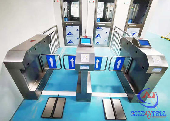 8 Inches 304 Stainless Steel ESD Gate Access Control ESD Tester Gate