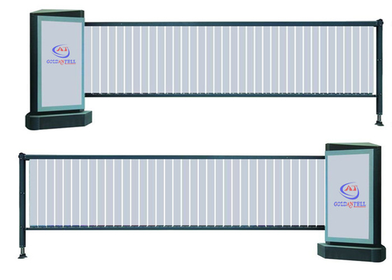RS485 Automatic Parking Advertising Barrier Gates With Advertisement 450 * 880mm