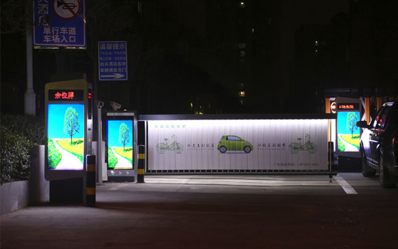 Indoor LED Box Waterproof Boom Barrier Gate For Advertising Company 50HZ / 60HZ