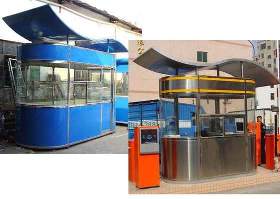 Environmental Luxury Sentry Box , Portable Security Guard Booths water proof