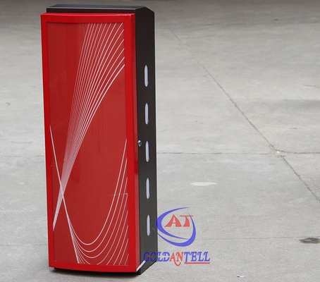 1-6 M Length Arm Auto Barrier gGate System LED Light Arm Duplicate Garage Remote Control