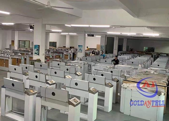 Αυτόματο τερματικό αναγνώρισης προσώπου πυλών περιστροφικών πυλών RFID για το κτίριο γραφείων