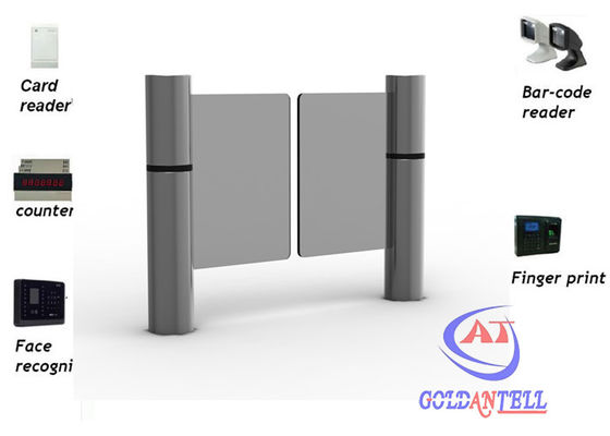 CE automatic office entrance gate security systems in all electric mechanical