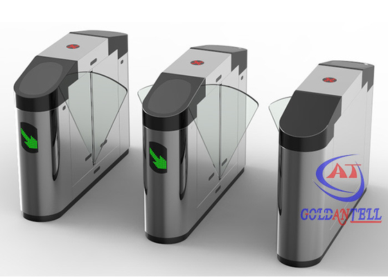 Αυτόματος έλεγχος προσπέλασης πυλών RFID εμποδίων χτυπημάτων περιστροφικών πυλών δακτυλικών αποτυπωμάτων για τις τράπεζες/τα ξενοδοχεία