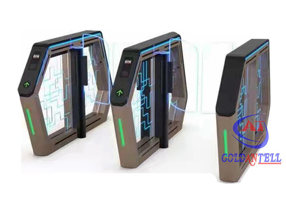Ανθεκτική σύγχρονη πύλη αδιάβροχο RFID εμποδίων περιστροφικών πυλών για τον υπόγειο ασφαλή