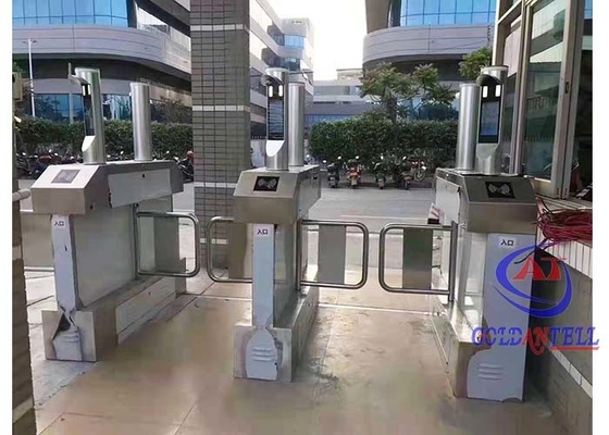 Βαρέων καθηκόντων αμφίδρομο γερό εμπόδιο ανοξείδωτου πορτών ασφάλειας περιστροφικών πυλών εισόδων