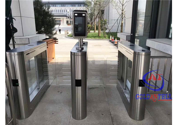 Εξωτερικός αναγνώστης κάρτας RFID Swing Barrier Gate Turnstile Ασφάλεια με πάγκο