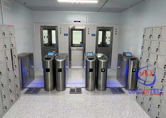 Ξενοδοχείο αναγνώριση προσώπου Swing Barrier Gate Διοπτική μπάρα κωδικός πόρτα εισόδου