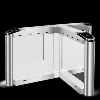 Narrow Lobby Dual Motors Speed Gate Turnstile Swing Barrier Digital Access Control System