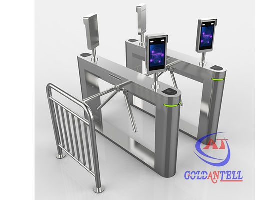 Barcode RFID Temperature Face Recognition Tripod Turnstile Gate