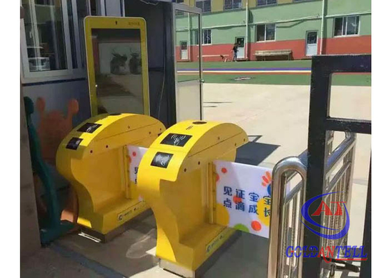 Καλύτερη περιστροφική πύλη τρίποδων πώλησης αυτόματη/περιστροφική πύλη παιδιών έξω από το εμπόδιο δακτυλικών αποτυπωμάτων ύψους μέσης RFID