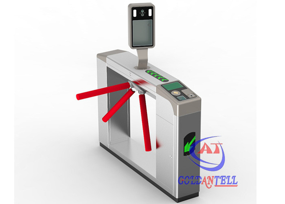 Κατευθυντική SS304 βιομετρική πύλη περιστροφικών πυλών τρίποδων προσώπου βισμουθίου