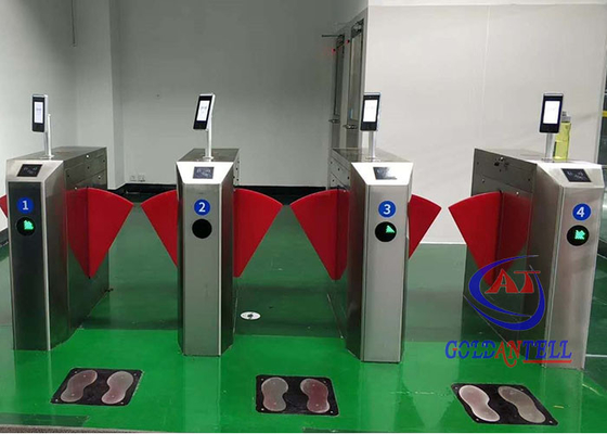 4 πύλη εμποδίων χτυπημάτων ανίχνευσης ESD προσώπου θερμοκρασίας παρόδων μεταβάσεων