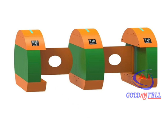 Αυτόματη RFID καρτών περιστροφική πύλη αναγνώρισης προσώπου ελέγχου προσπέλασης περιστροφικών πυλών βιομετρική