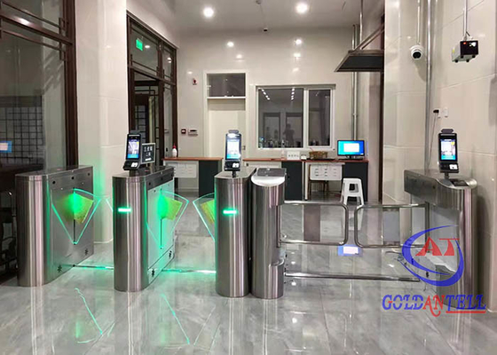 Προσαρμόσιμη στρογγυλομηχανή αναγνώρισης προσώπου για έλεγχο πρόσβασης πεζών