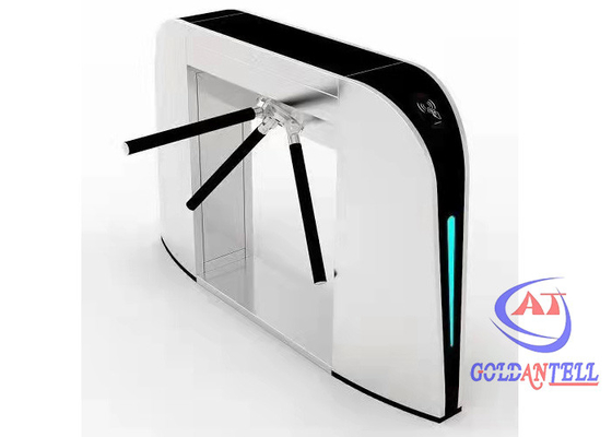 Μισός αναγνώστης καρτών κώδικα RFID ελέγχου προσπέλασης QR πυλών περιστροφικών πυλών τρίποδων ασφάλειας ύψους