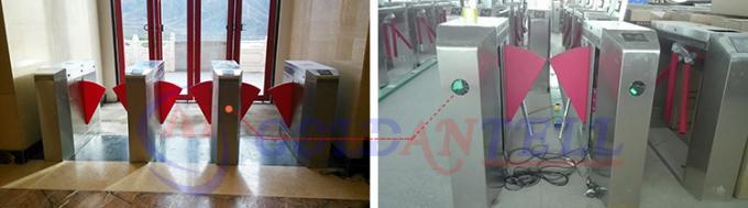 Αντάξιος της πύλης περιστροφικών πυλών ασφάλειας αναγνωστών καρτών εμπιστοσύνης rfid