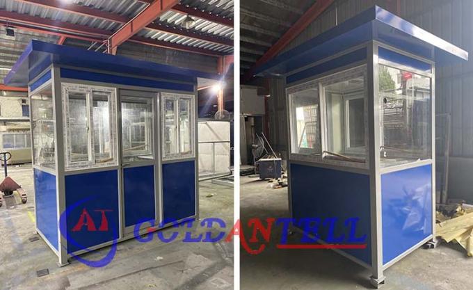 Φορητό παράθυρο 2M Prefab σπίτι εύκαμπτο 1 φρουράς ασφάλειας χάλυβα