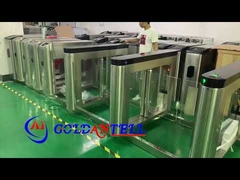 GAT-686 κυλιόμενο τροχονόμετρο με διπλό αναγνώστη καρτών δακτυλικών αποτυπωμάτων