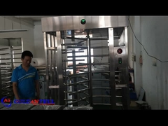 GAT-504 μονής εισόδου πλήρης ψηλός τροχός με αναγνώστη καρτών και αναγνώστη ελέγχου δακτυλικών αποτυπωμάτων