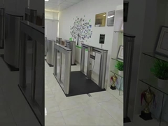 Υψηλή ασφάλεια 304 SS Αντι-σφίξιμο χαμηλό θόρυβο αναγνώριση προσώπου E πύλη για δημόσια κτίρια