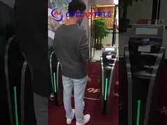 GAT-630 Εισιτήριο / QR κωδικός RFID Αυτοματοποιημένη πύλη στρογγυλοδρομίας για πάρκο νερού / μετρό