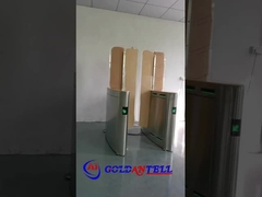 Μηχανισμός GAT-623 1,8 μέτρα ύψος γυάλινος φραγμός ταχύτητα πύλη γυρισμάτων με μηχανοκίνητη μηχανή