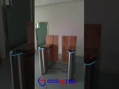 GAT-632 Υψηλής Ασφάλειας Ατσάλινη Στρώσιμη Στρασφύλακα Πύλη Ασφάλειας Μηχανισμός Πύλης Αποτυπώματα δακτύλων