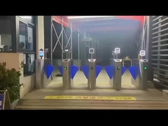 GAT-206 Σύστημα ασφαλείας αναγνώρισης προσώπου από ανοξείδωτο χάλυβα 600 mm πλάτος διέλευσης