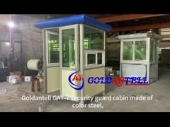 Φρουρός Ασφάλειας Σπίτι Κουτί Παρακολούθησης Προετοιμασμένο Αστυνομικό Δωμάτιο Διαχείρισης Πάρκινγκ